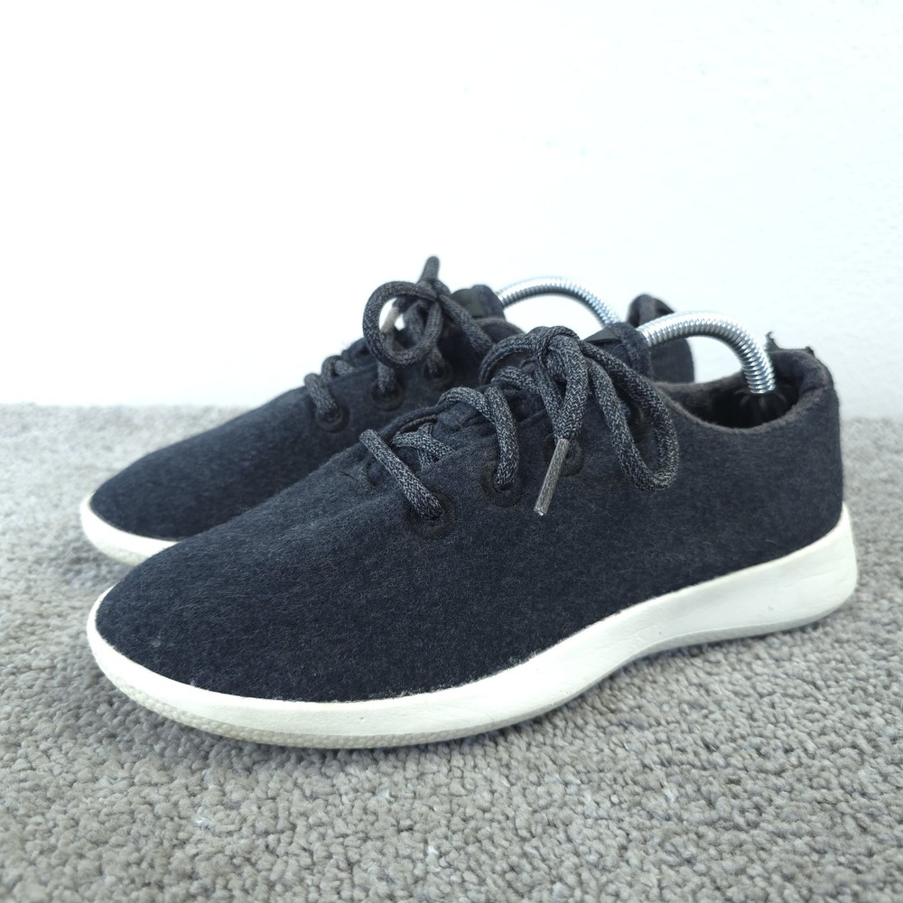 Allbirds Wool Runners Womens Size 7 Running Walking Shoes Charcoal Gray Sneakers